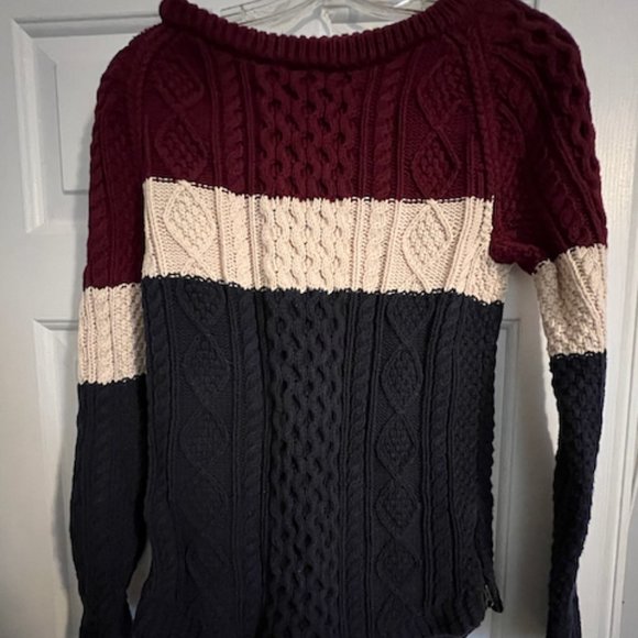 L.L. Bean | Sweaters | Ll Bean Womens Signature Cotton Fisherman Tunic  Sweater | Poshmark